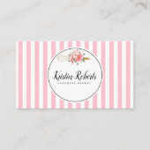 Bäckerei & Floral Business Card Visitenkarte (Vorderseite)