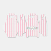 Bäckerei & Floral & Rosa Streifen - Gefälligkeitsb Geschenkschachtel (Ungefaltet)