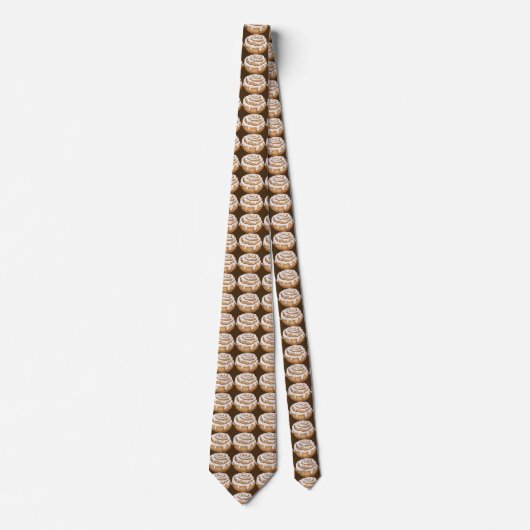 Bäckerei frisch eisgekühlte Zimtbun Krawatte (Vorderseite)