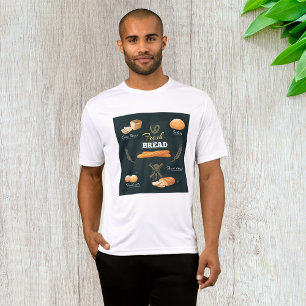 Bäckerei Frischbrot Männer aktiv T-Shirt