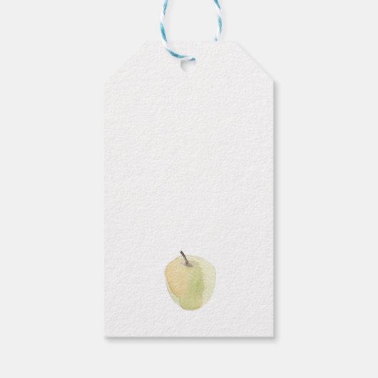 Bäckerei, gebacken mit Liebe-Geschenketiketts Geschenkanhänger (Rückseite)