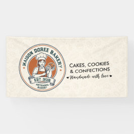 Bäckerei Geschäft Konditor Nachspeise Süßigkeiten  Banner