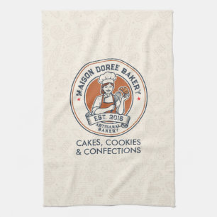 Bäckerei Geschäft Konditor Nachspeise Süßigkeiten  Geschirrtuch