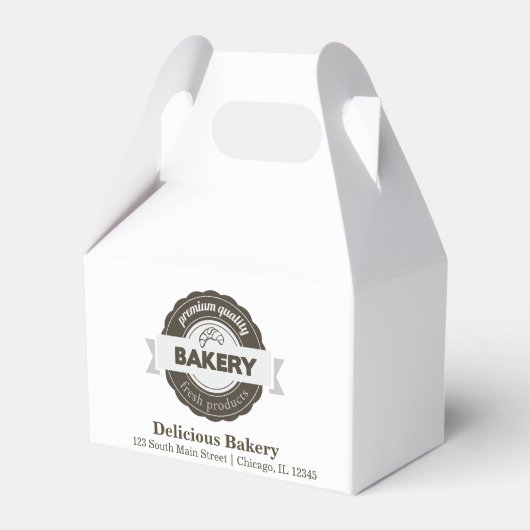 Bäckerei Geschenkschachtel (Vorderseite)