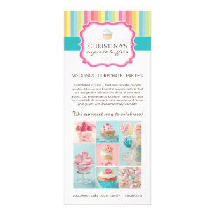 Bäckerei-Gestell-Karte Werbekarte