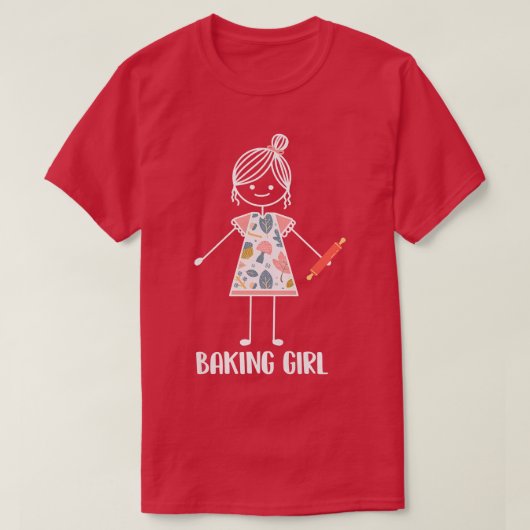 Bäckerei Girl T-Shirt (Design vorne)