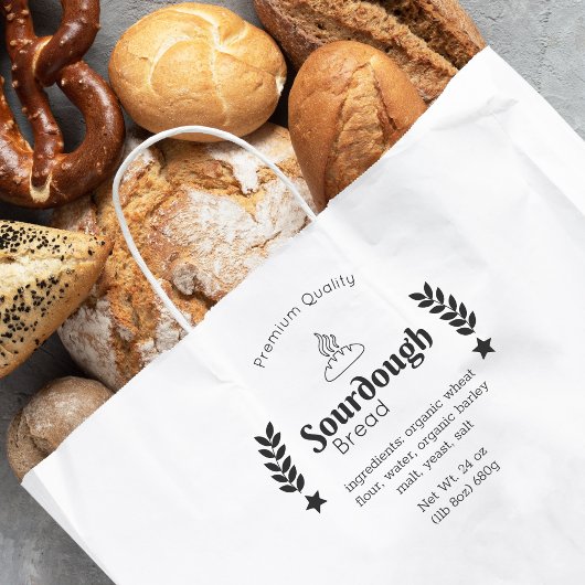 Bäckerei im Beschaffungsgewerbe Modernes Minimalis Gummistempel