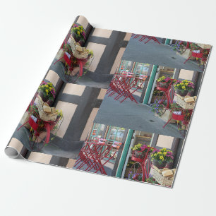 Bäckerei im Fahrradkorb in Solvang in Farbe Geschenkpapier