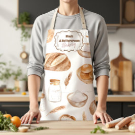 Bäckerei im Landhausstil Schürze