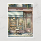 Bäckerei in Paris - Frankreich Postkarte (Vorderseite)