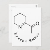 Bäckerei Junkie Postkarte (Vorne/Hinten)