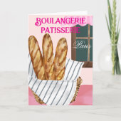 Bäckerei Karte (Vorderseite)