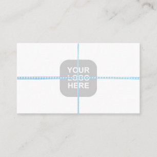 Bäckerei-Kasten mit Imitat-Schnur Visitenkarte