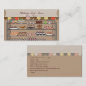 Bäckerei-Keks-Geschäfts-Visitenkarte Visitenkarte (Vorne/Hinten)