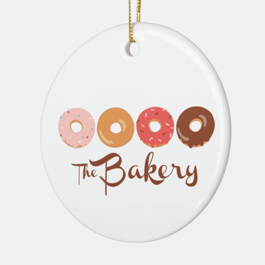 Bäckerei Keramik Ornament (Links)