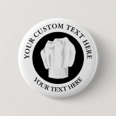 Bäckerei Koch mit benutzerdefiniertem Logo-Symbol Button (Vorderseite)