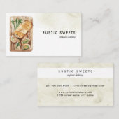 Bäckerei | Kochen Catering Kulinarisch Visitenkarte (Vorne/Hinten)