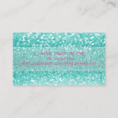 Bäckerei Konditools Hand Tools Bokeh Visitenkarte (Rückseite)