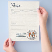 Bäckerei Konditor Backrezept Seite Kochbuch (Hand)