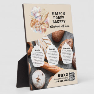 Bäckerei Konditorei Desserts Menü Preisliste Fotoplatte