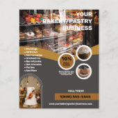 Bäckerei / Konditorei Flyer (Vorne)