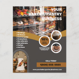 Bäckerei / Konditorei Flyer