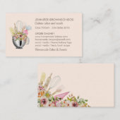 Bäckerei Konditorei Handwerkzeuge Kuchenmacher Visitenkarte (Vorne/Hinten)