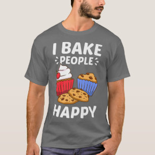 Bäckerei Konditorei Hobby Professionelles Backen T-Shirt