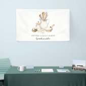 Bäckerei Konditorei Koch Aquarell Banner (Messeveranstaltung)