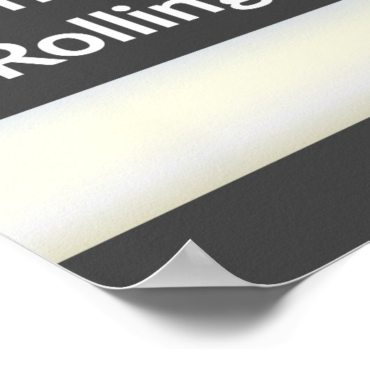 Bäckerei Konditorei Koch Backen Inspiration Poster (Ecke)