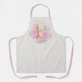 Bäckerei Konditorei Koch Bäcker Utensitis Rosa Schürze (Vorderseite)