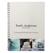 Bäckerei Konditorei Koch Notizblock (Vorderseite)