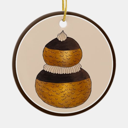 Bäckerei Konditorei Koch Patisserie Religionieuse  Keramik Ornament (Vorne)