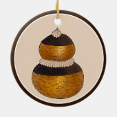 Bäckerei Konditorei Koch Patisserie Religionieuse  Keramik Ornament (Hinten)