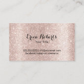 Bäckerei Konditorei Koch Whisky Black Tropfens Ros Visitenkarte (Rückseite)