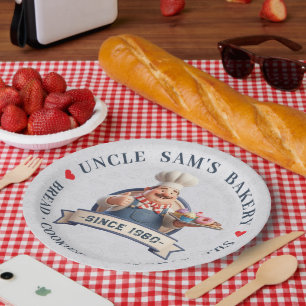 Bäckerei Konditorei Konditor Desserts Süßigkeiten  Pappteller