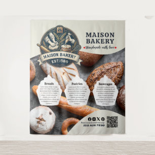 Bäckerei Konditorei Konditor Desserts Süßigkeiten  Wandteppich
