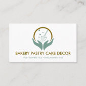 Bäckerei Konditorei Pizzeria Visitenkarte (Vorderseite)