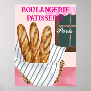 Bäckerei Konditorei  Poster