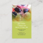 Bäckerei, Konditorei/Schriftart Visitenkarte (Rückseite)