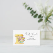 Bäckerei Konditorei Süßigkeiten    CupcakesVisiten Visitenkarte (Stehend Vorderseite)