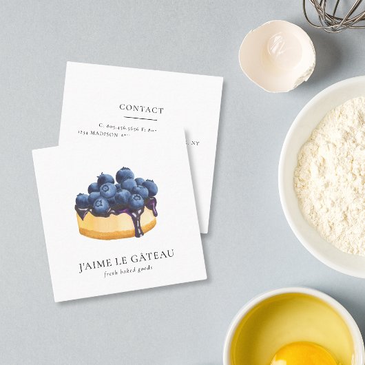 Bäckerei / Konditorei Visitenkarte