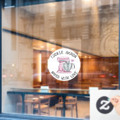 Bäckerei Konditorei Zuckerguss Tropfen Cookie Fens Fensteraufkleber (Café-Fenster)