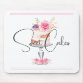 Bäckerei Kuchen Rosa Wählen Sie eine andere Option Mousepad (Vorne)