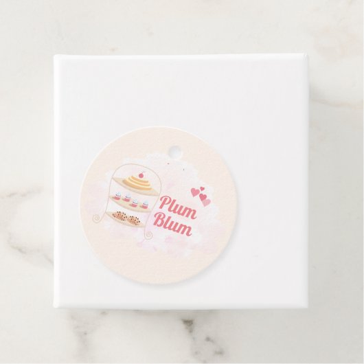 Bäckerei Kuchen & Süßigkeiten Anpassen Geschenkanhänger (Beispiel)