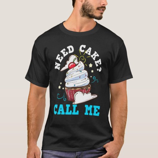 Bäckerei Kuchen T-Shirt (Vorderseite)