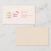 Bäckerei-Kuchen u. Süßigkeiten fertigen besonders Visitenkarte (Vorne/Hinten)