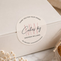 Bäckerei-Kundenspezifisches-Tortenschriftzug-Logo