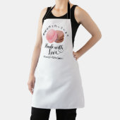 Bäckerei-Macarons-Konditor-Süß-Moderne Wasserfarbe Schürze (InSitu)