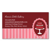 Bäckerei Magnetische Visitenkarte (Vorderseite)